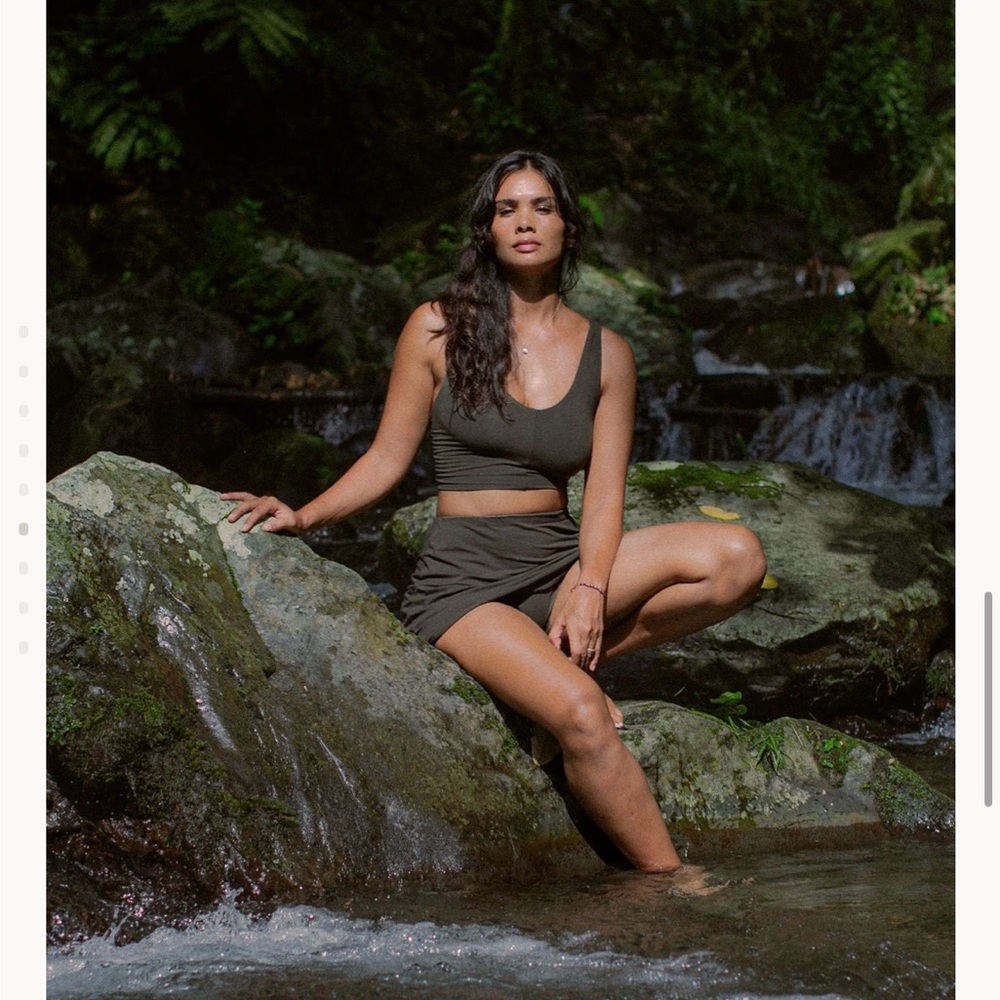 Indigo Luna Earth Angle Skirt | Forest